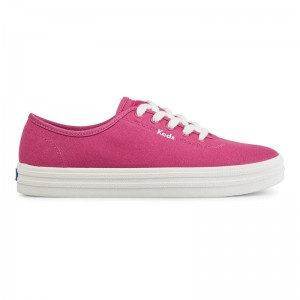 Keds Breezie Canvas Canvas Damen Rosa | 12476RGXP